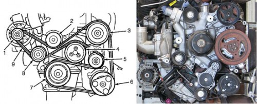 2013 Ford Explorer 2.0 Serpentine Belt Diagram