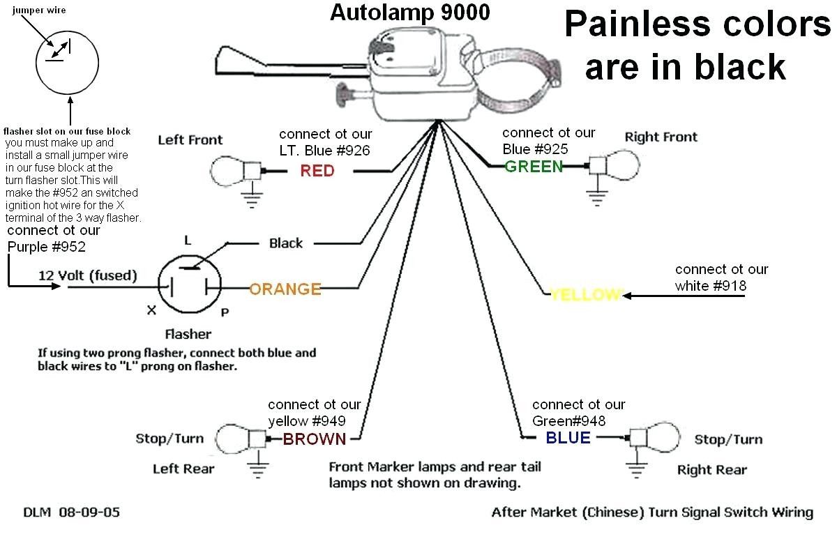 Ford Turn Signal Switch Wiring Diagram