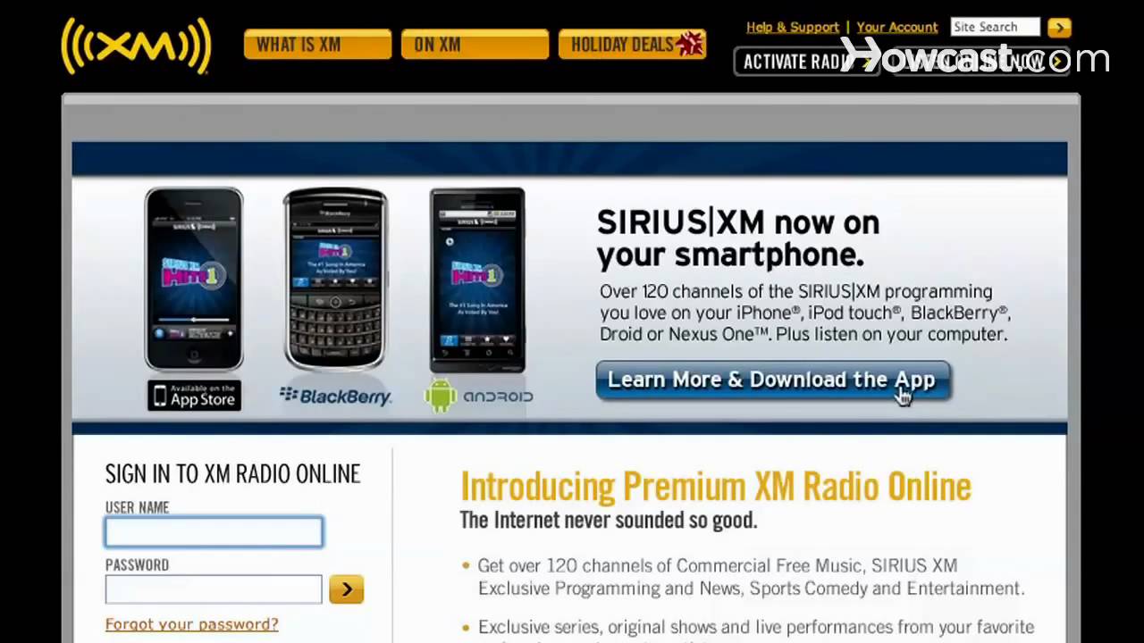 How Do You Get Free Xm Radio