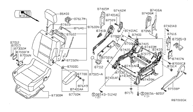 2008 Nissan Titan Driver Seat Replacement