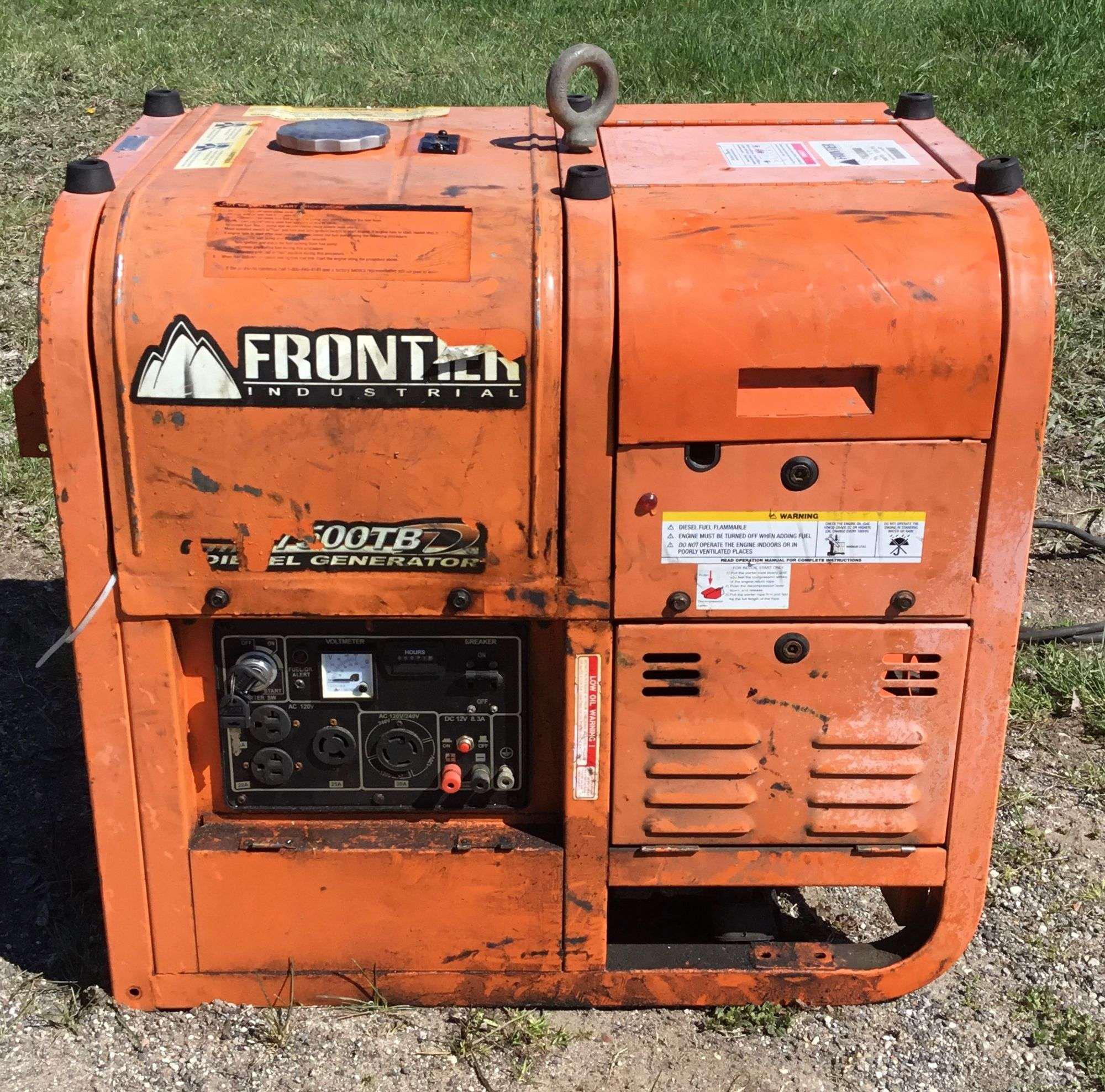 Frontier Industrial 7500 Diesel Generator