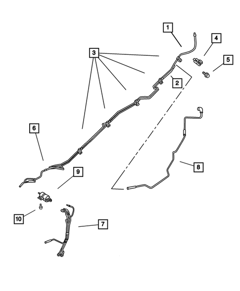 2004 Jeep Grand Cherokee Fuel Line Diagram