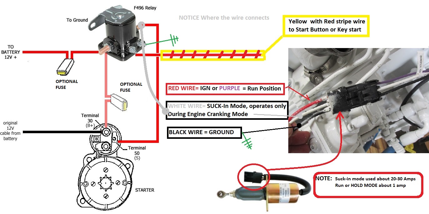 2 Wire Fuel Shut Off Solenoid Wiring Diagram