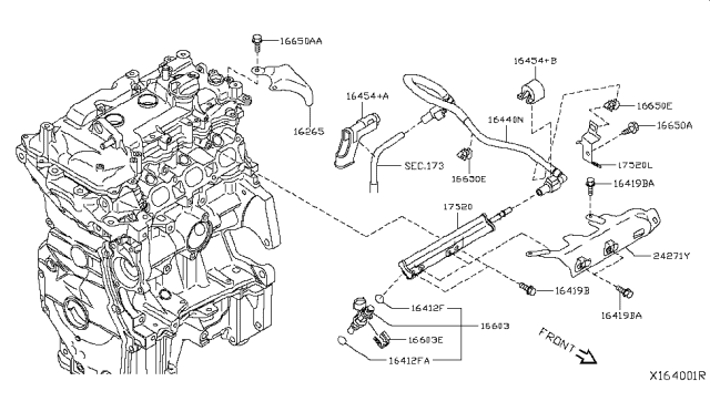 2015 Nissan Versa Fuel Filter