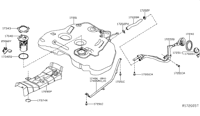 How To Open Nissan Altima Gas Tank Fuel Tank - 2013 Nissan Altima Sedan