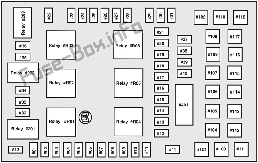 2006 Lincoln Mark Lt Fuse Box Diagram