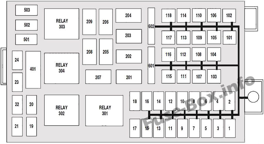 2007 Mercury Grand Marquis Fuse Box Diagram