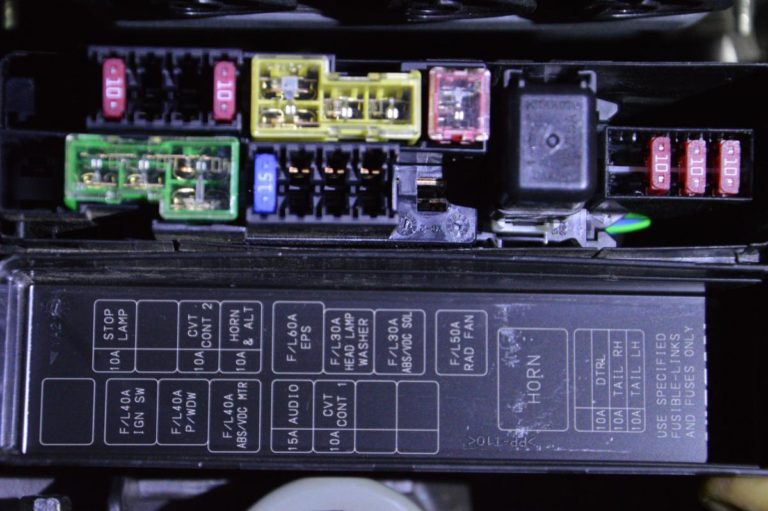 2019 Nissan Sentra Fuse Box Diagram