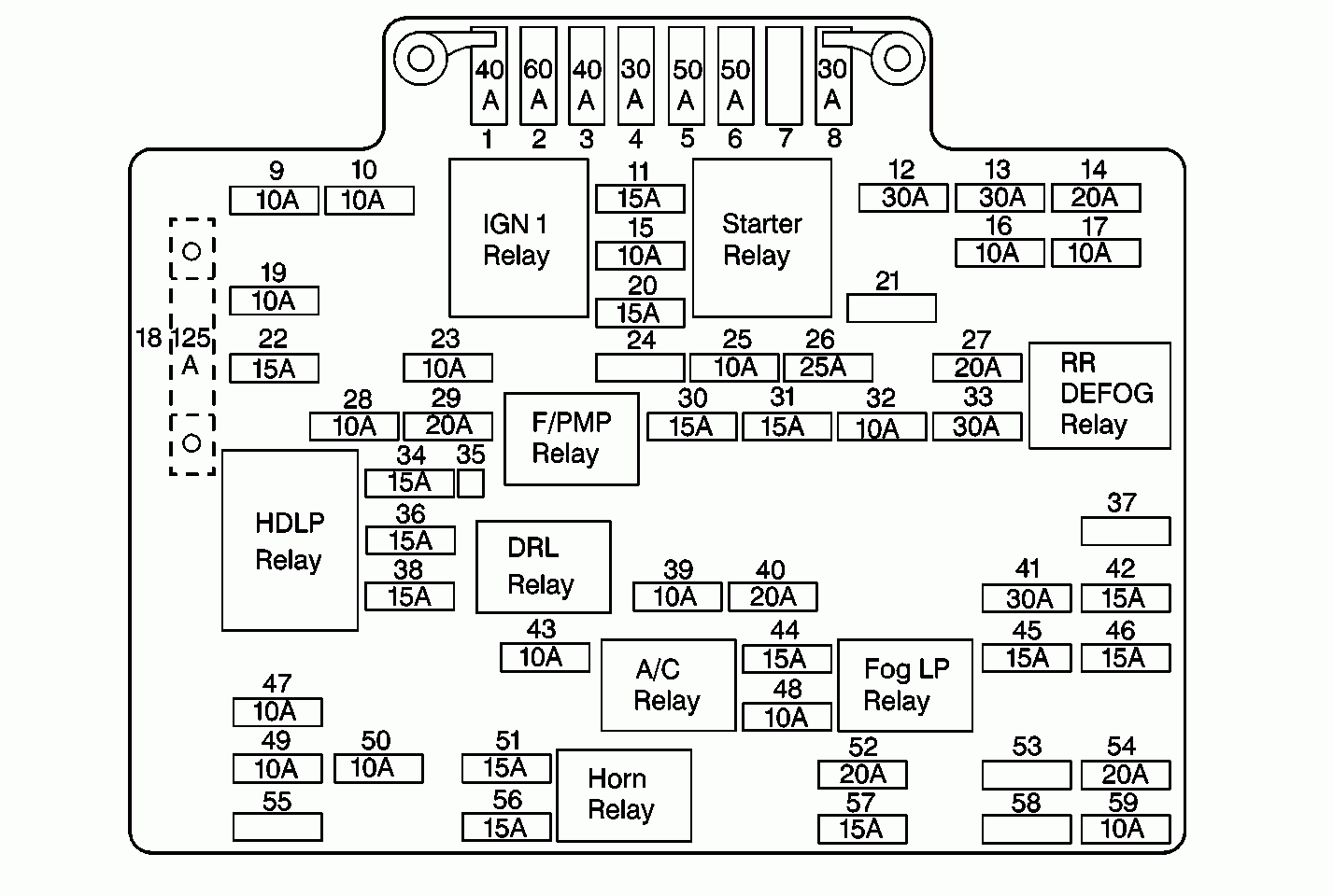 2003 Chevy Silverado 2500hd Fuse Box Diagram