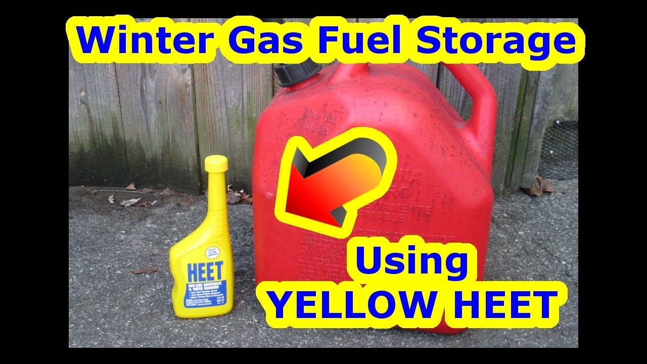 How To Use Heet Gas Treatment Gas Diesel Fuel Winter Storage - Store Using HEET Stabilizer Treatment