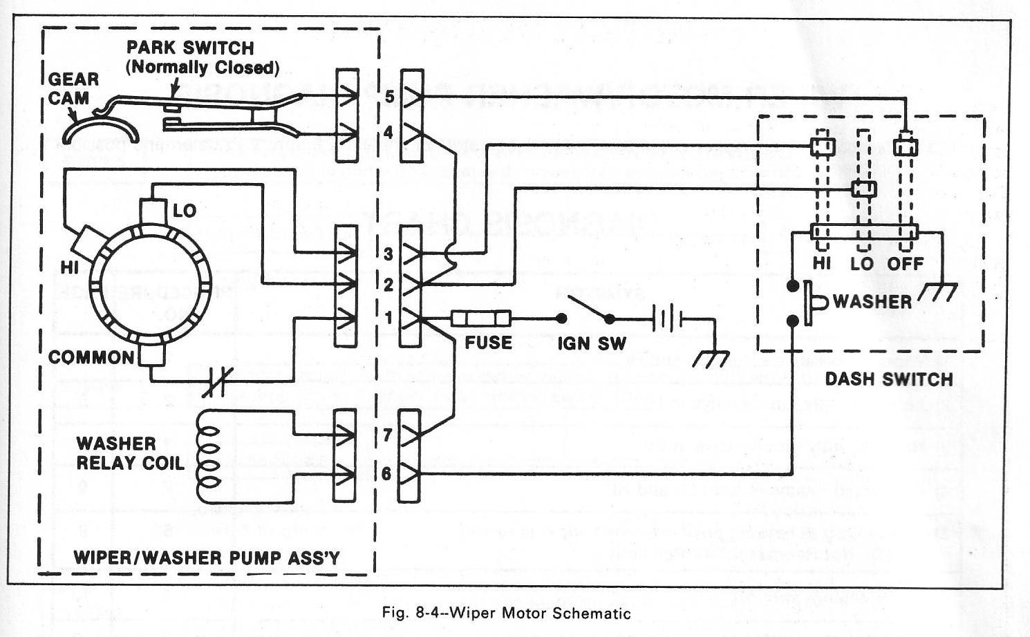 Gm 2 Speed Wiper Motor Wiring Diagram
