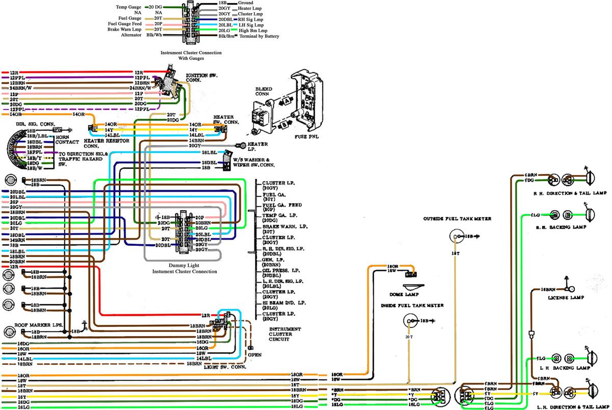 Chevy Turn Signal Switch Wiring Diagram