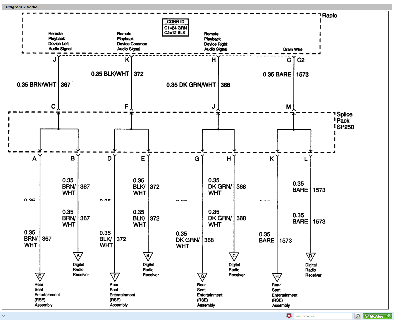 2003 Gmc Sierra Radio Wiring Diagram