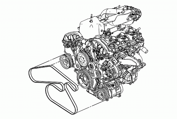 2011 Gmc Terrain Serpentine Belt Diagram