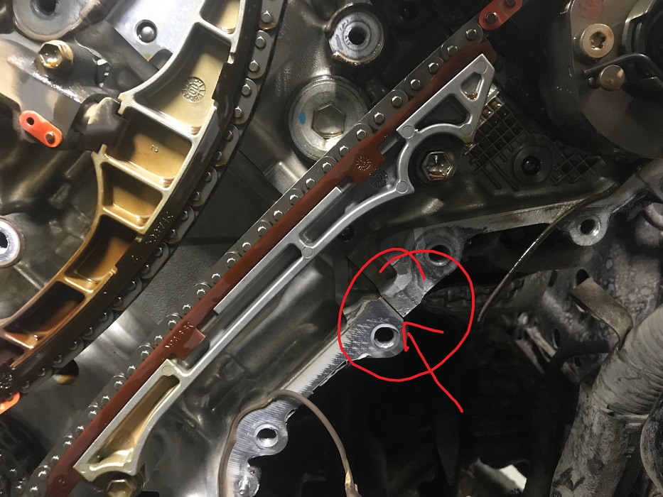 Oil Leaking From Timing Cover