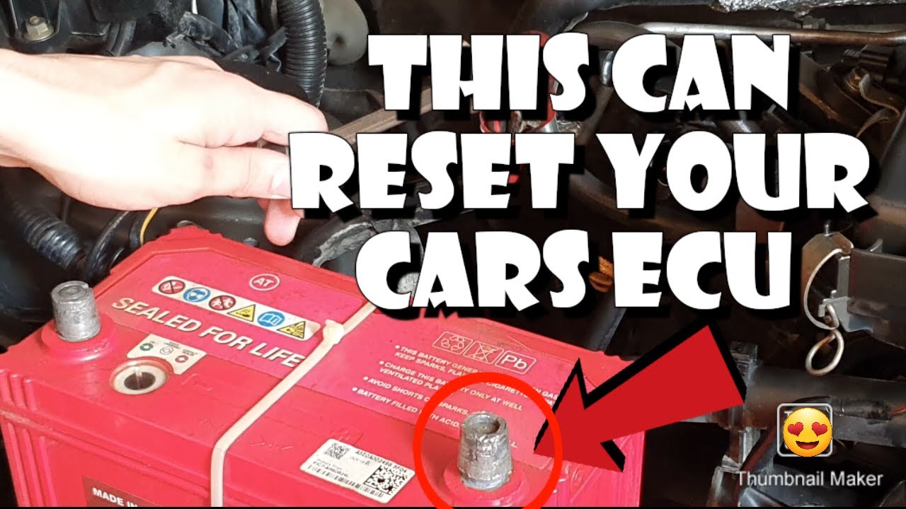 How To Reset A Car Ecu HARD RESET CARS ECU NO OBD2 SCANNER NEEDED FIX CHECK ENGINE LIGHT FOR
