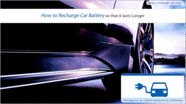 How Long To Drive To Recharge Car Battery