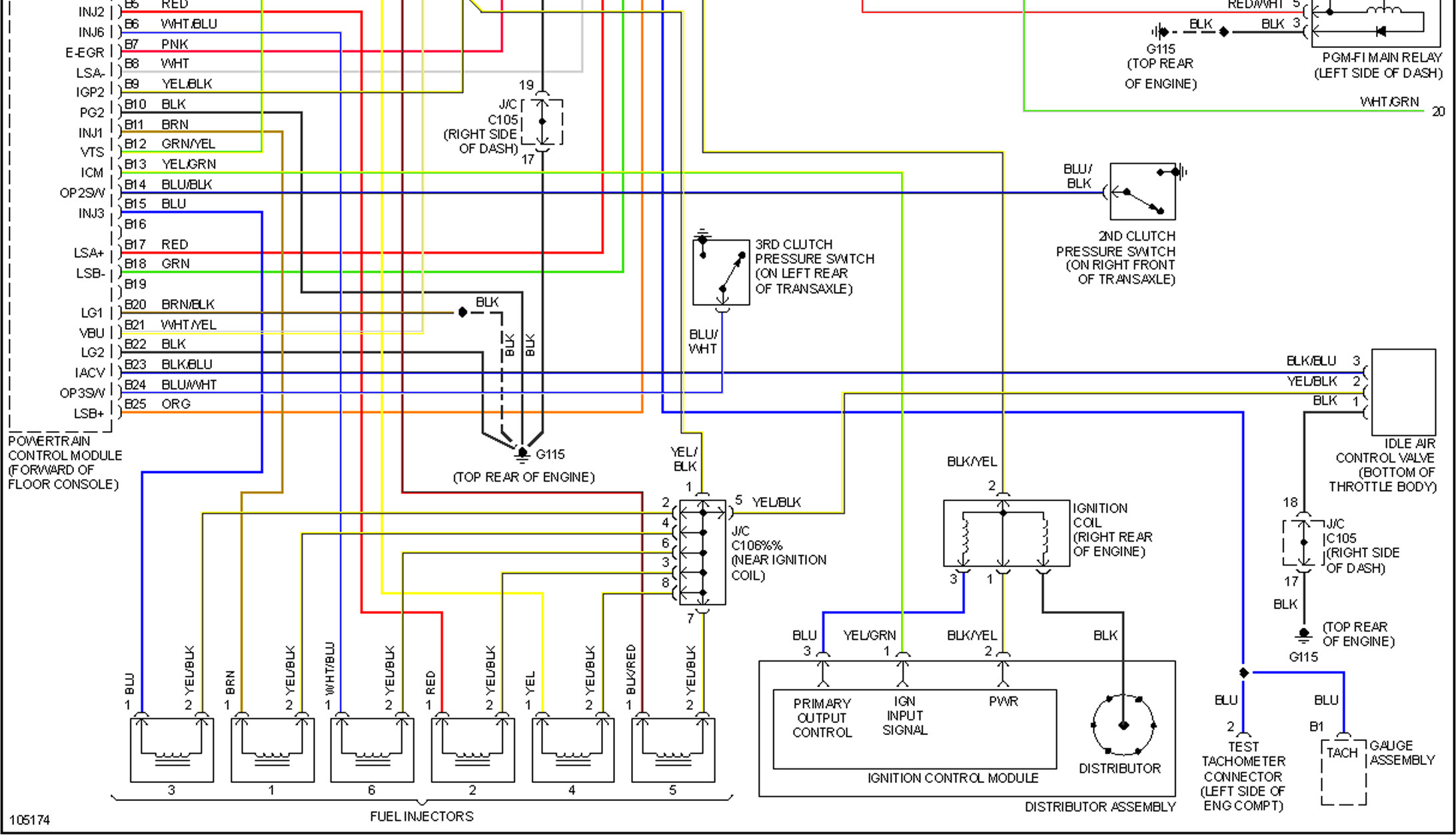 1999 Honda Accord Distributor Wiring Diagram