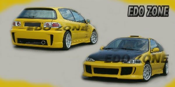 Hatchback Body Kit Fitment And Aerodynamic Effects