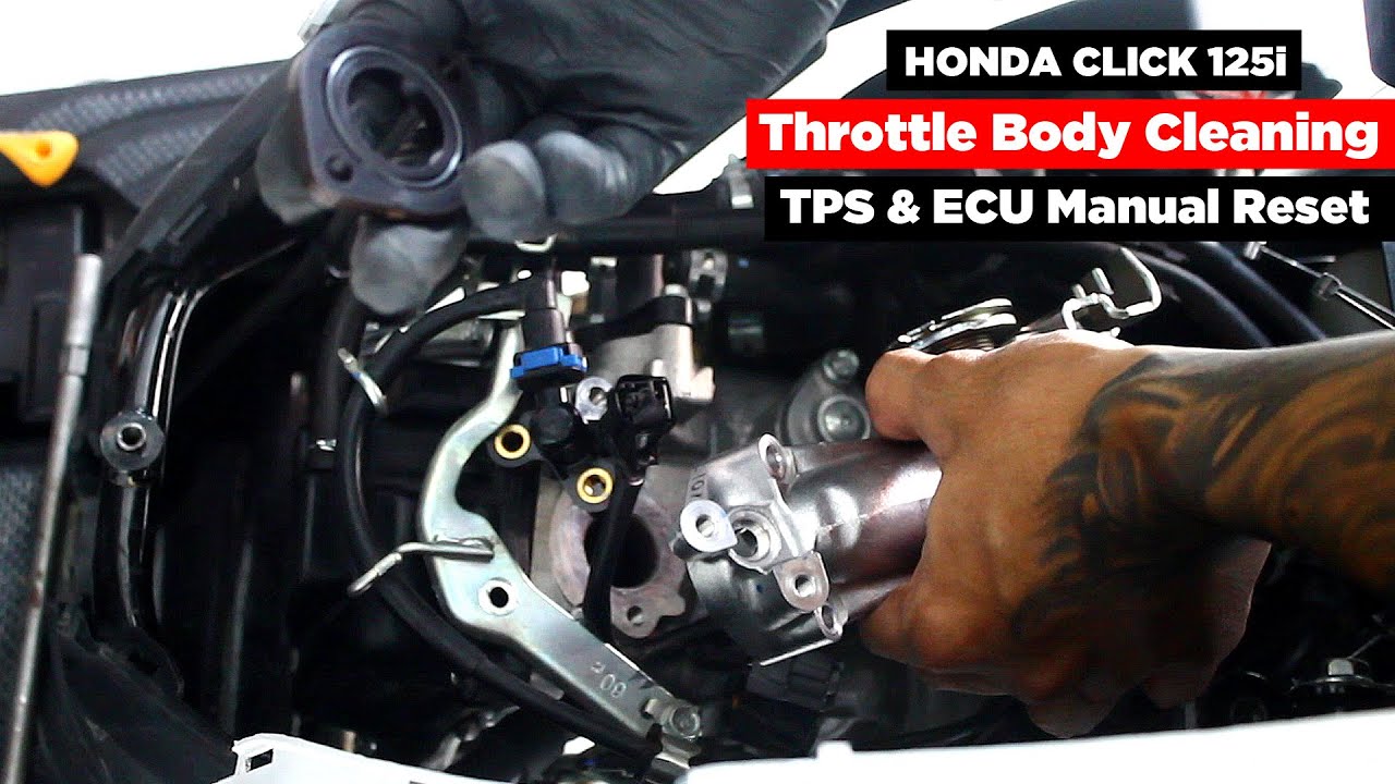 How To Reset Ecu After Changing Throttle Body Honda Click 125i | Throttle Body Cleaning, TPS & ECU Manual Reset - YouTube