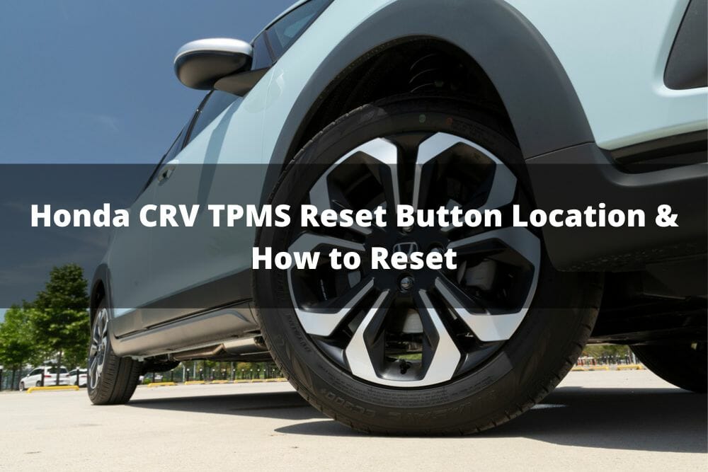 2008 Honda Crv Tpms Reset Button Location