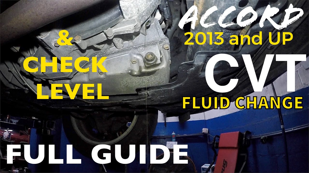 How To Check Cvt Transmission Fluid Honda CVT Transmission Fluid Change Guide | atelier-yuwa.ciao.jp