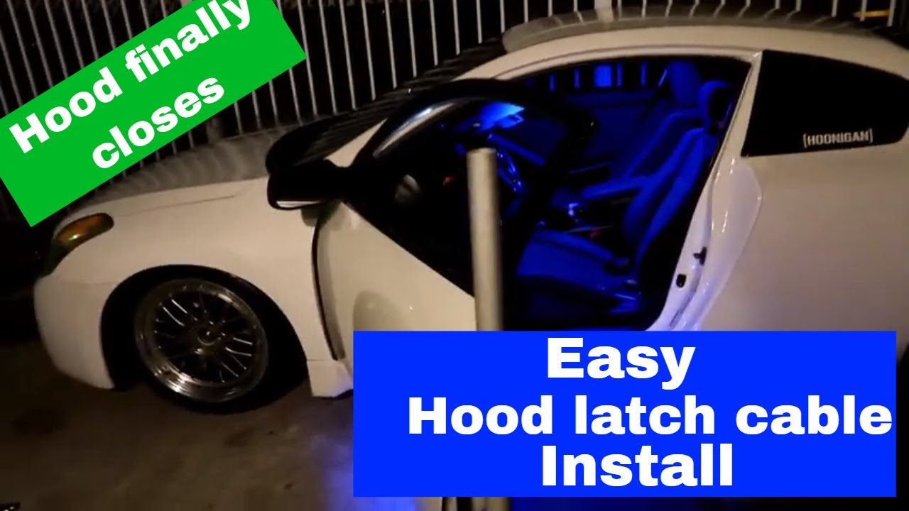 Nissan Altima Hood Latch Won't Open