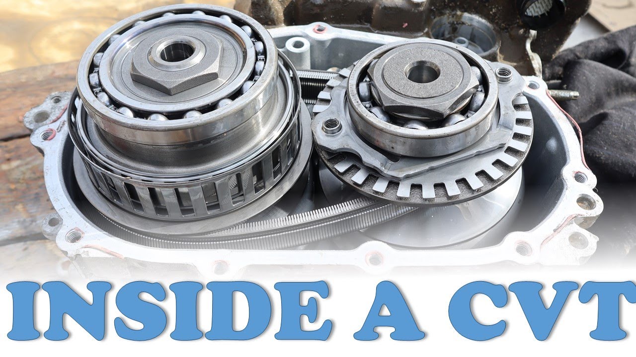 How To Drive A Cvt Transmission How a Continuously Variable Transmission Works - YouTube