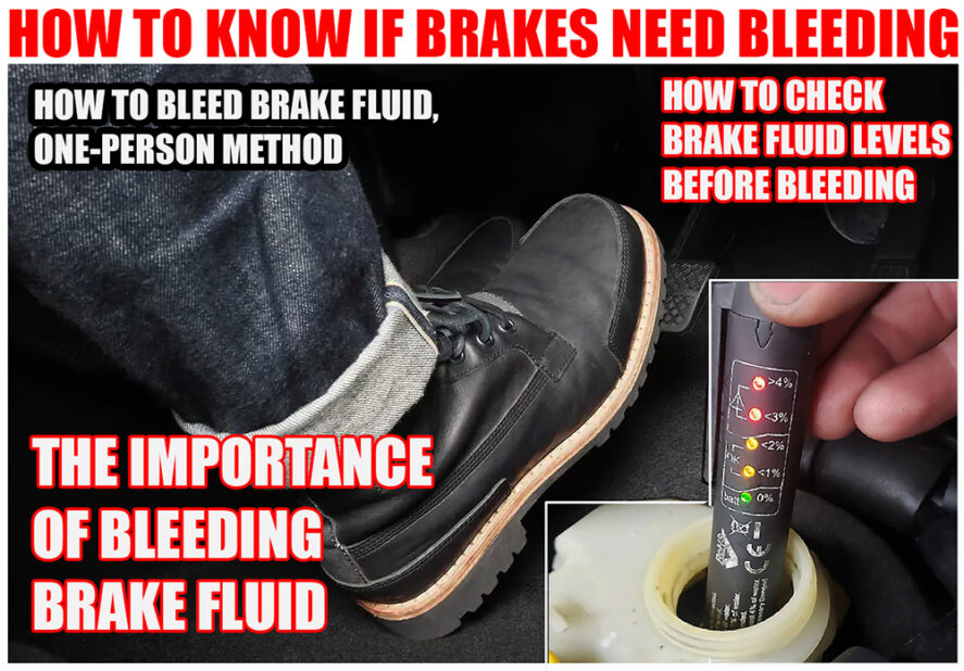 How To Tell If Brakes Need Bleeding