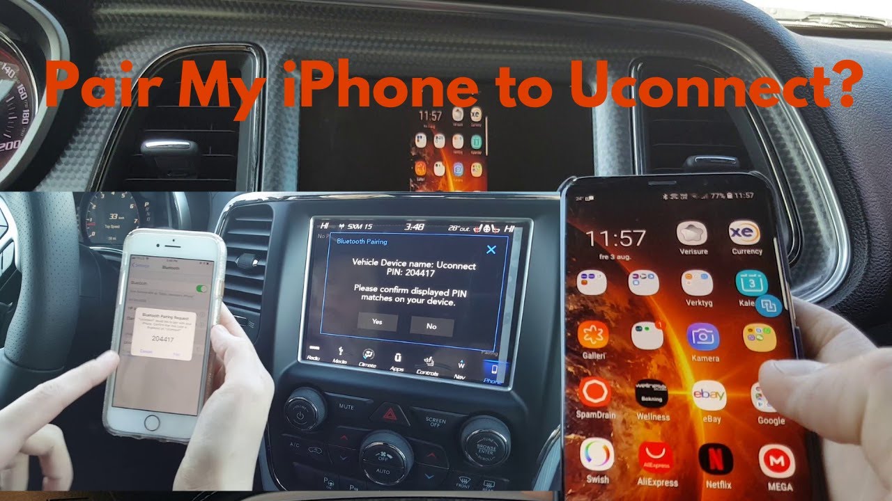 How To Connect Iphone To Uconnect