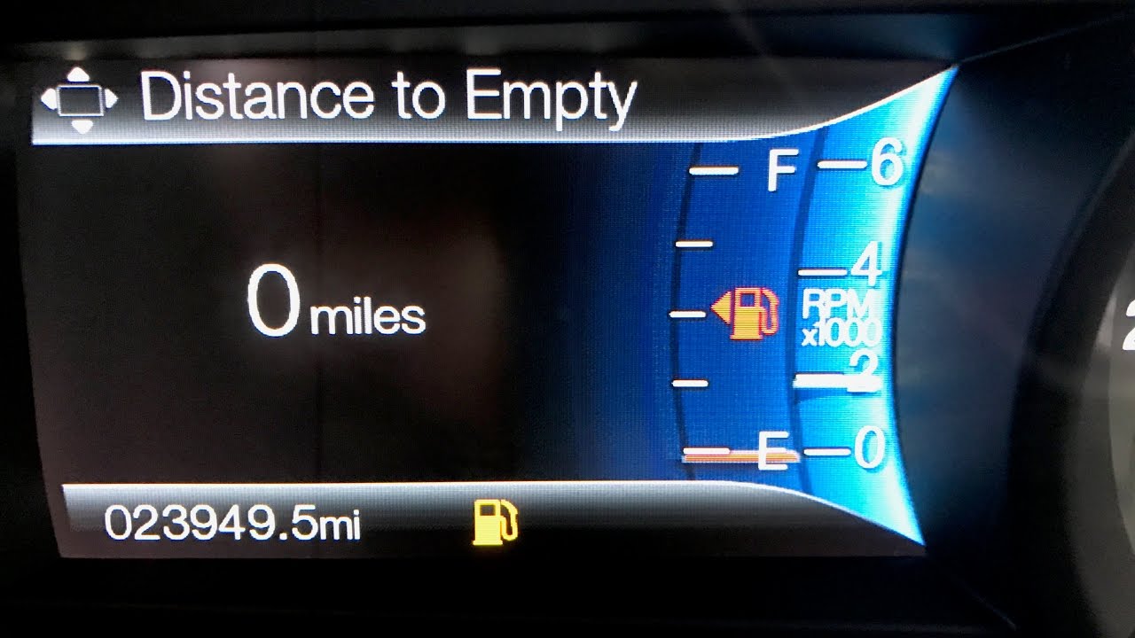 How Long Can I Drive On Empty