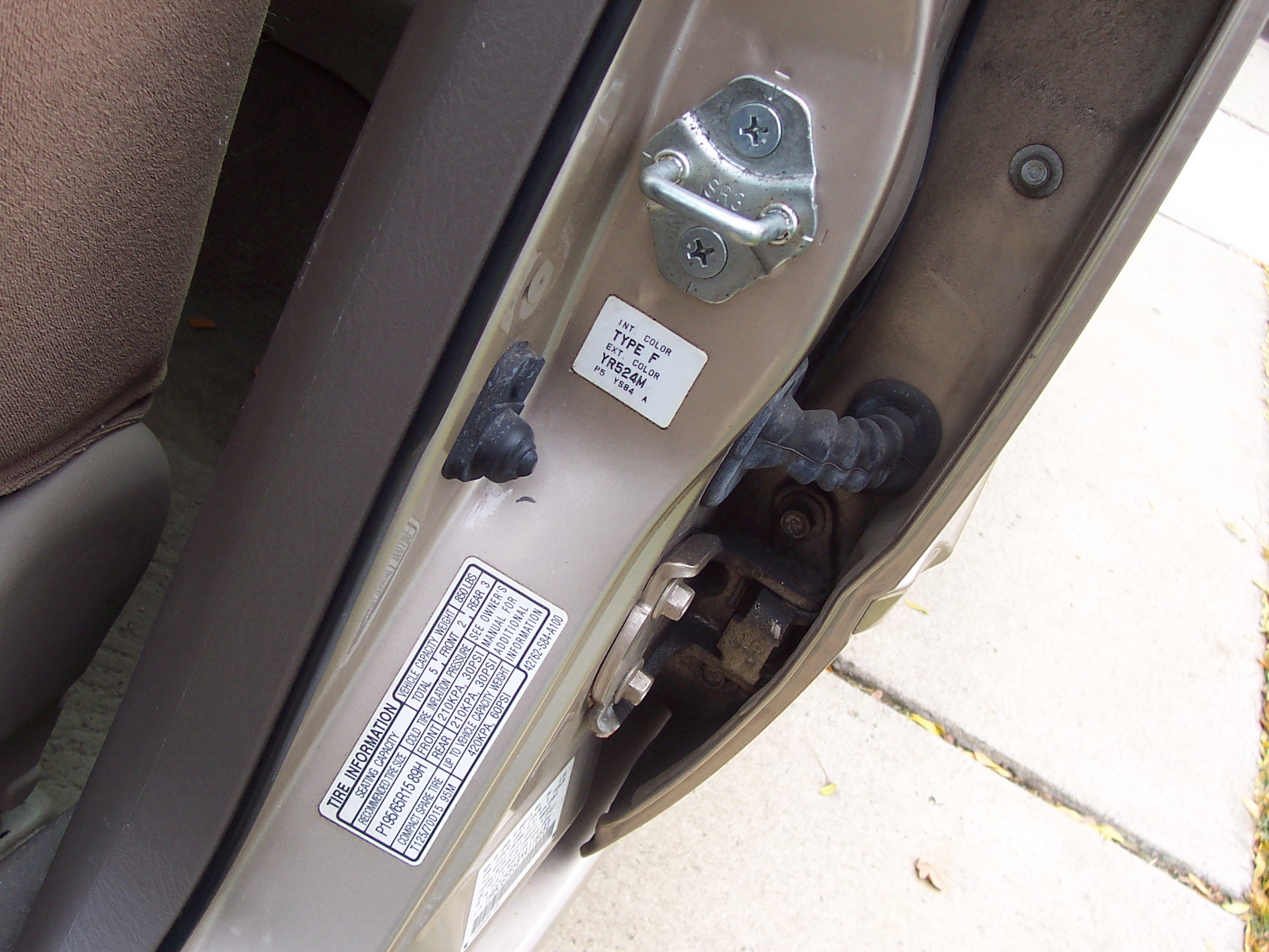 Where To Find The Paint Code On A Vehicle