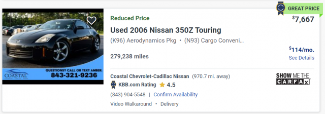 How Many Miles Do 350z Last