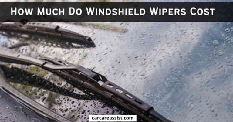 How Much Do Window Wipers Cost