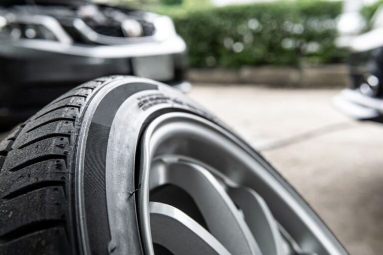 Front Wheel Bent Inwards After Accident