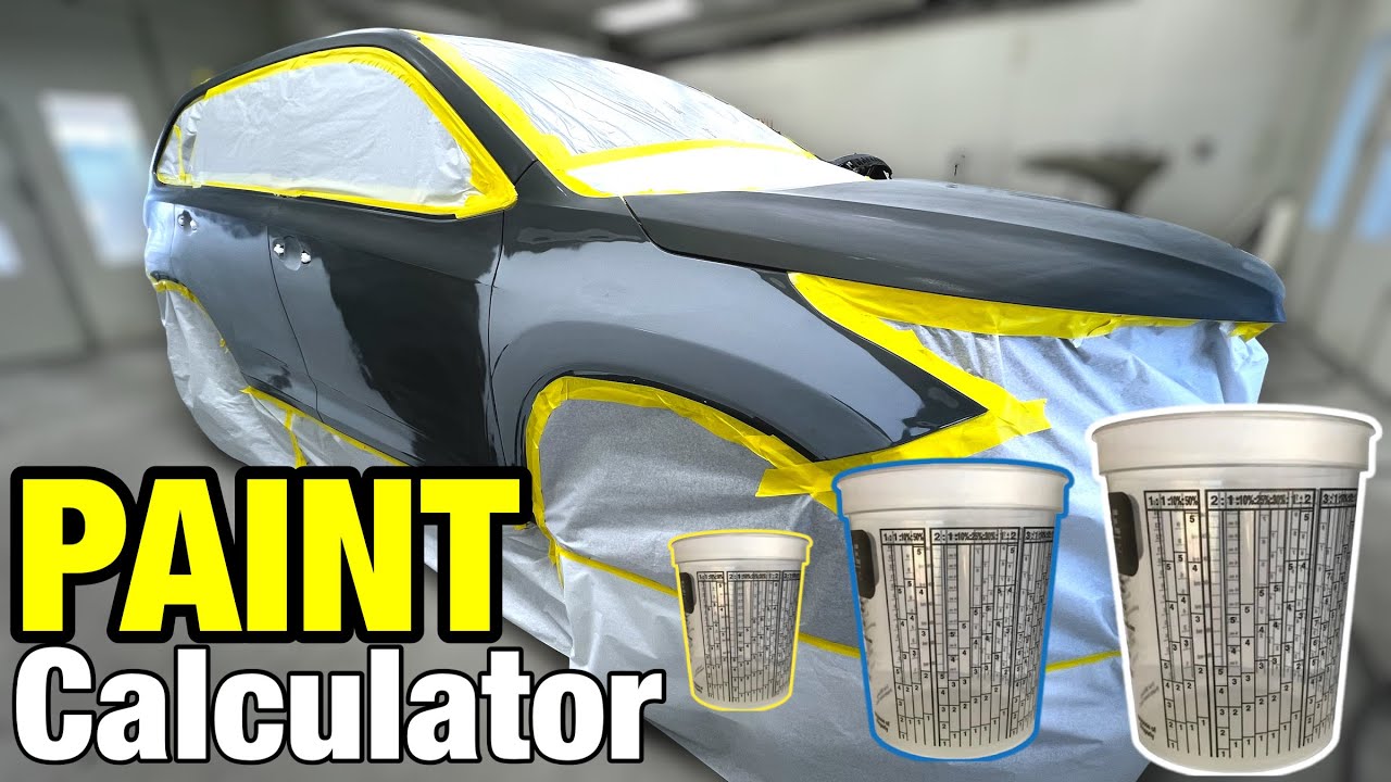 How Much Auto Paint Do I Need