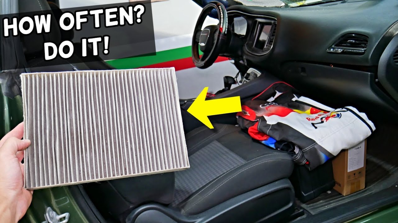 How To Replace Cabin Air Filter In Car HOW OFTEN TO CHANGE CABIN AIR FILTER ON A CAR - YouTube