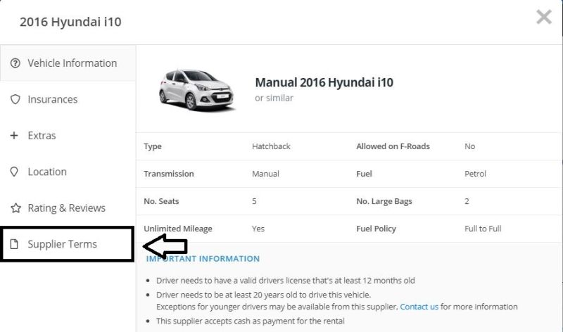 How Old To Get Rental Car