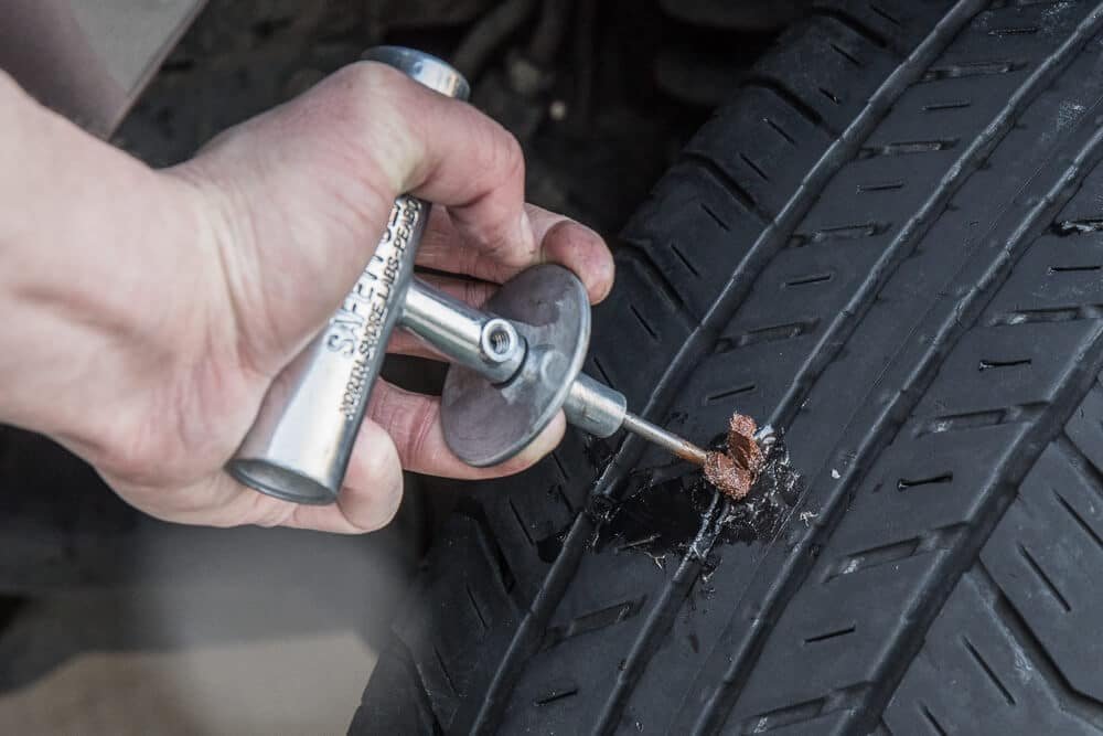 How Safe Is A Plugged Tire