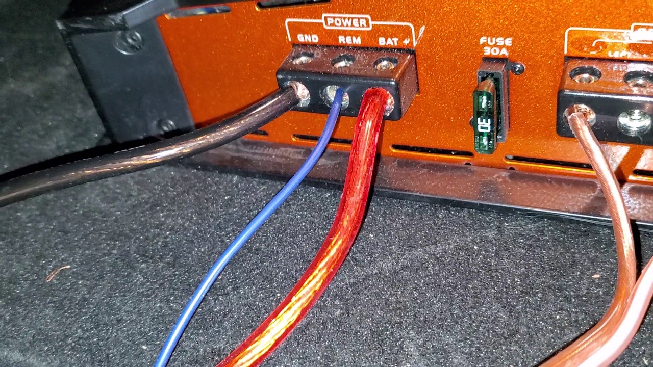 How To Hook Up Factory Radio To Amp How to: Add Aftermarket Subwoofer and Amp to Factory Stereo. - YouTube
