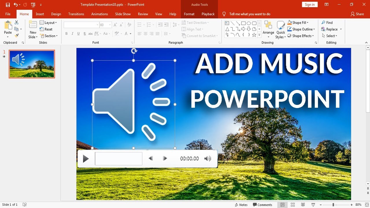 How To Put Music On A Jump Drive How to Add Music to PowerPoint - PowerPoint Tutorial 2019 - YouTube