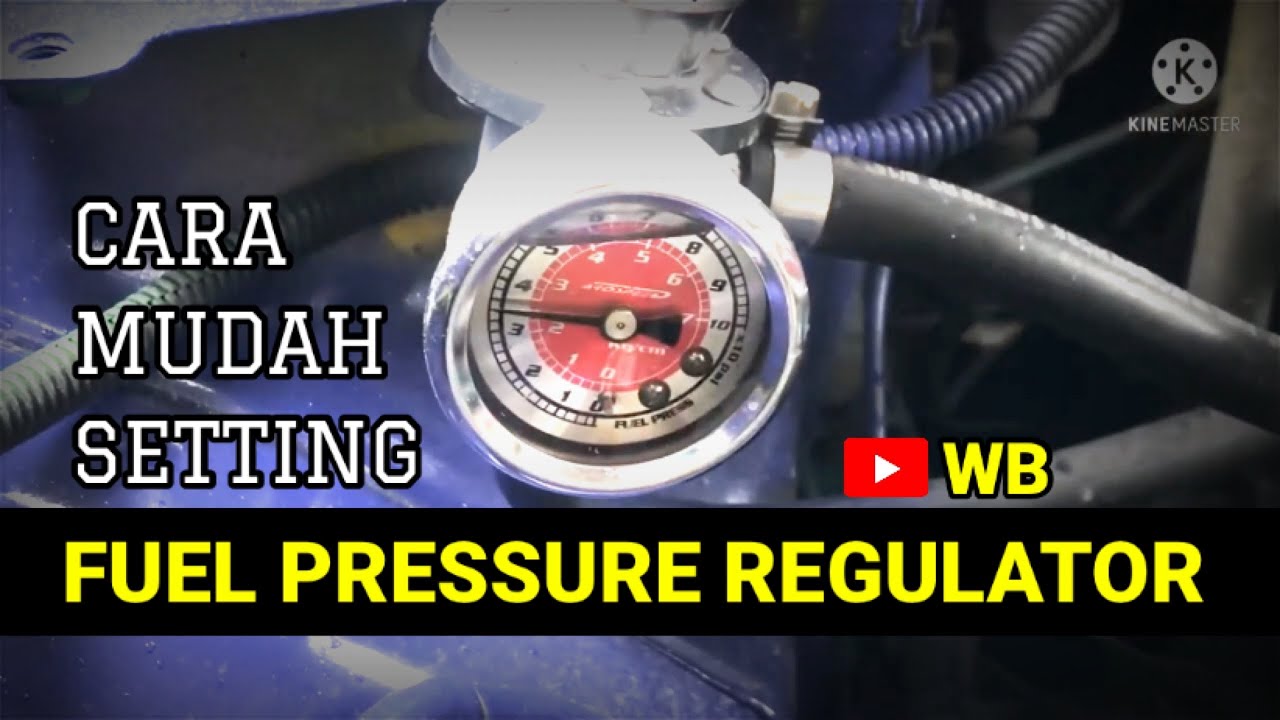 How To Adjust A Fuel Regulator How to adjust fuel pressure regulator | Cara adjust fuel pressure
