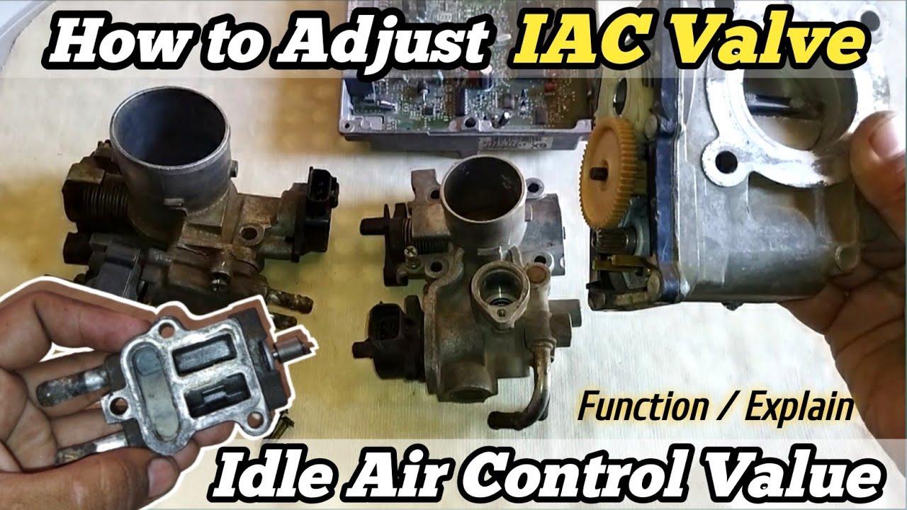 How To Adjust Idle Control Valve