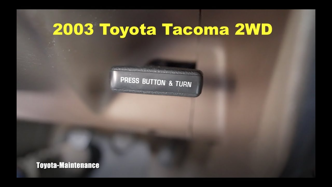 How To Adjust The Brake Pedal How to adjust parking brake on Toyota Tacoma - YouTube