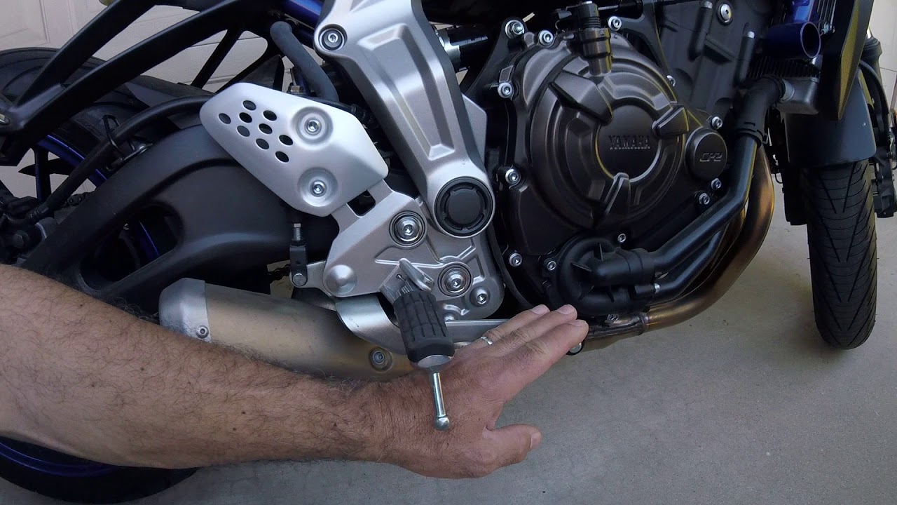 How To Adjust A Brake Pedal How to adjust the brake pedal on your motorcycle! - YouTube