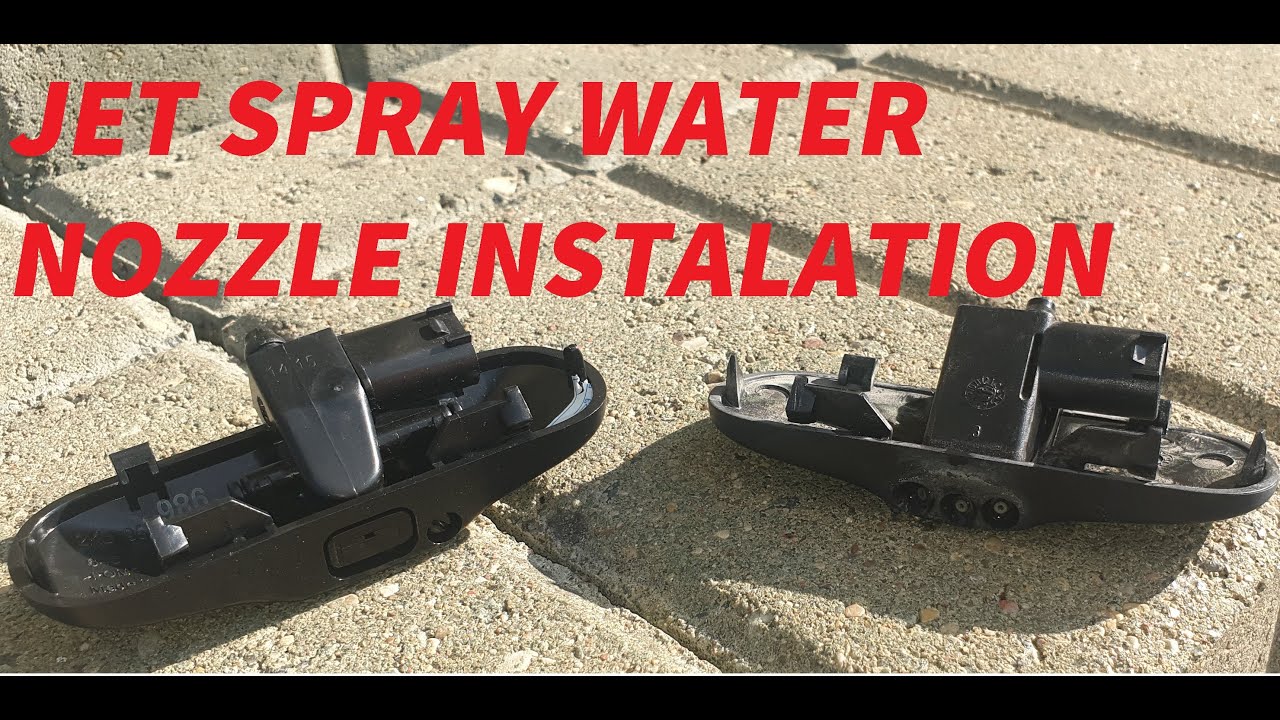 How To Adjust Windshield Washer Nozzle How To Adjust Windshield Washer Nozzles