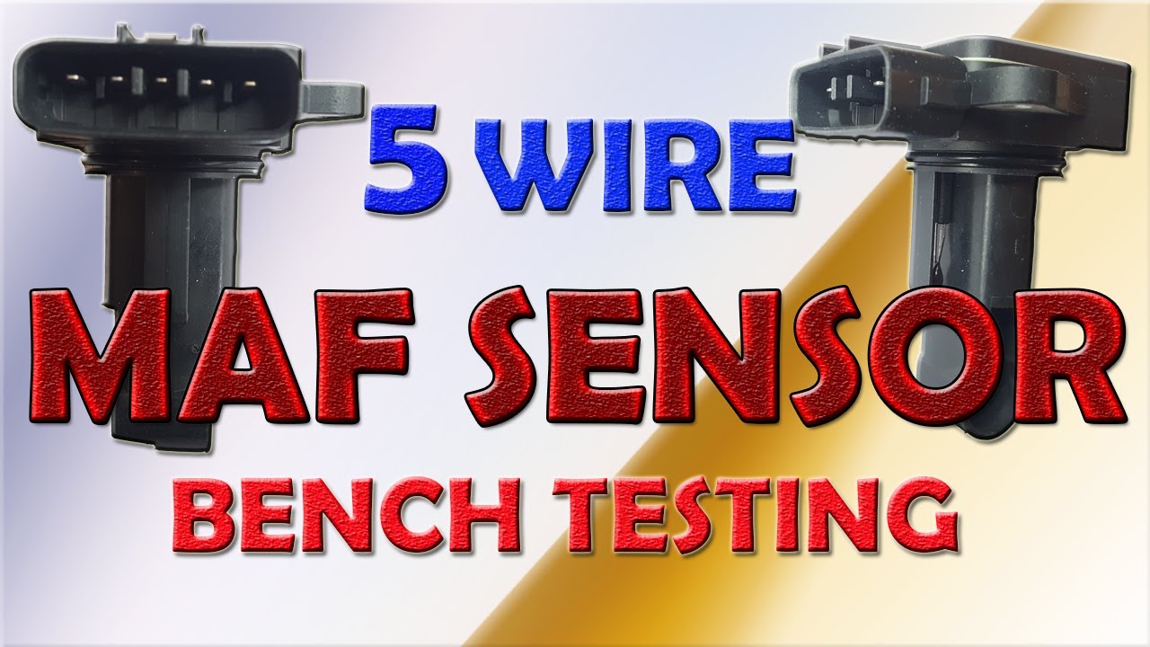 How To Test A Maf Sensor With A Multimeter How to Bench Test a 5 wire MAF sensor. - YouTube