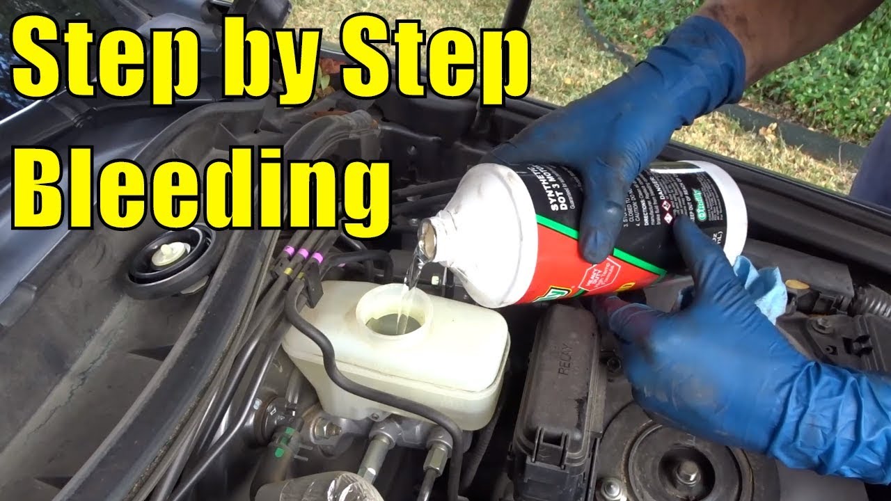 How To Use A Brake Bleeding Kit How to Bleed Brakes with a Vacuum Pump - YouTube