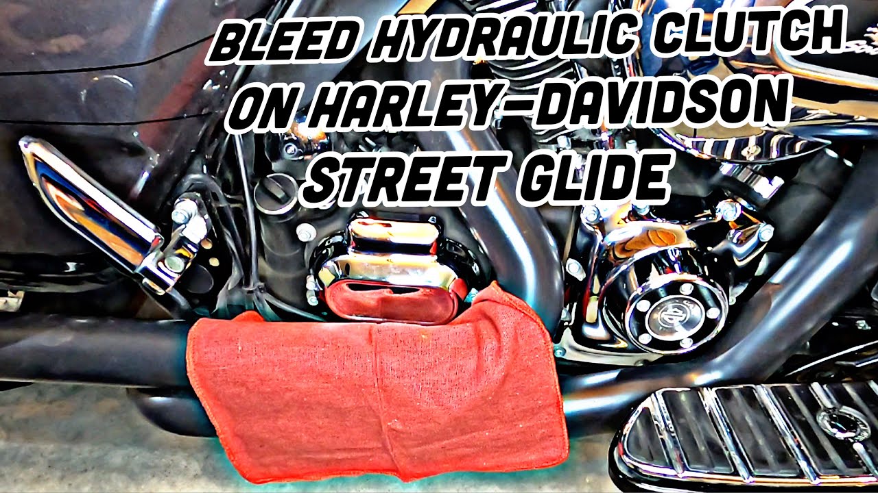 How To Bleed A Hydraulic Clutch How To Bleed Hydraulic Clutch On A Harley Davidson Street Glide - YouTube