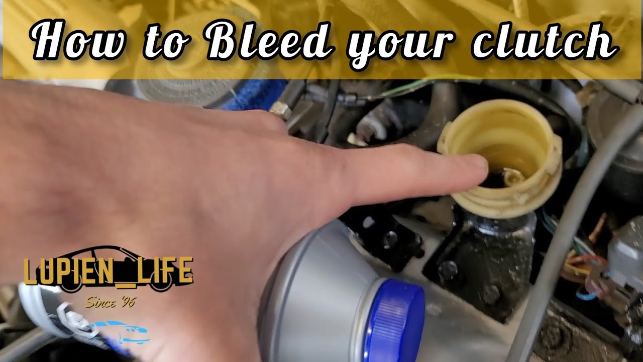 How To Bleed A Hydraulic Clutch How to bleed your clutch (Honda) - YouTube